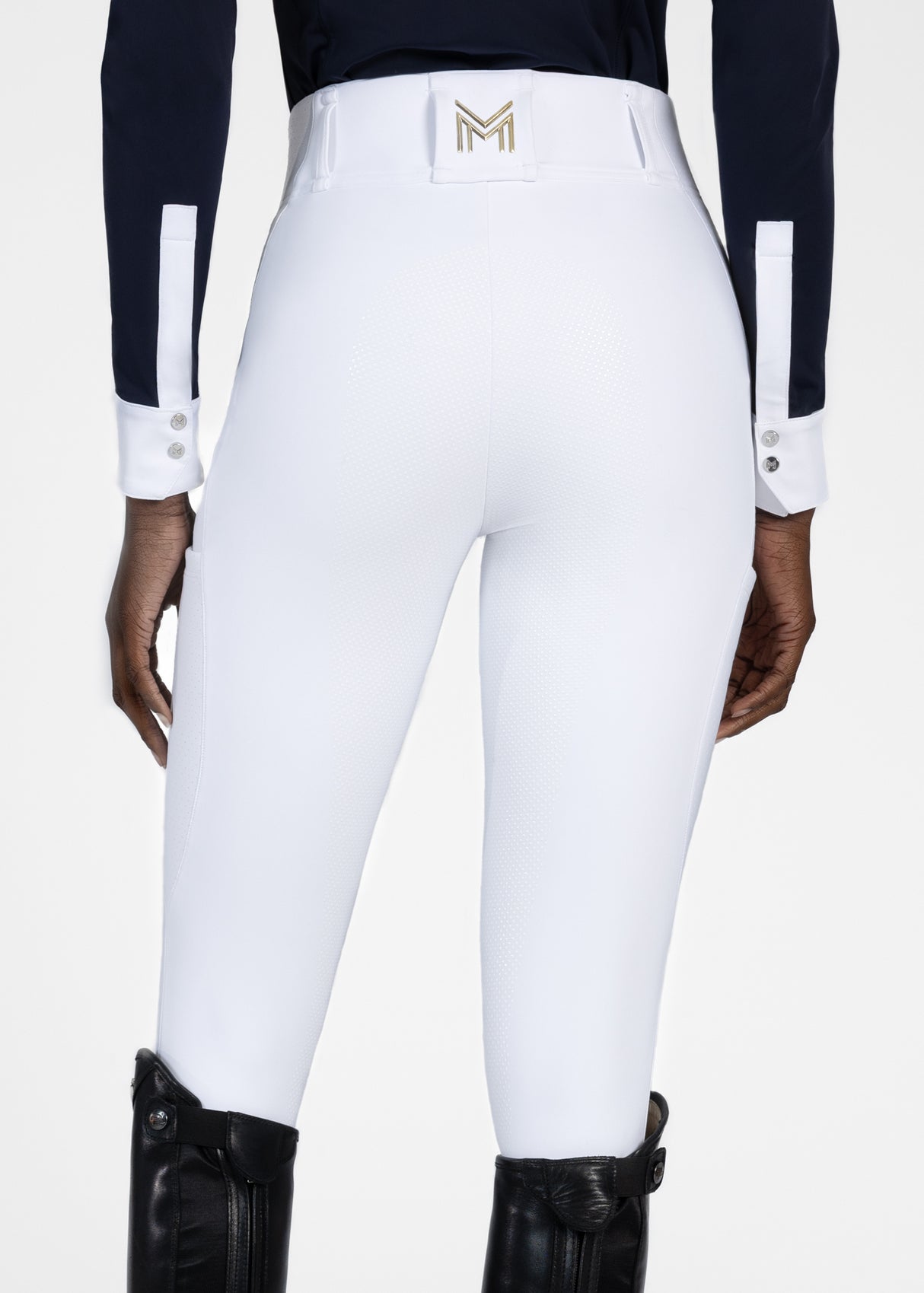 Maximilian Aero Breeches White/Gold