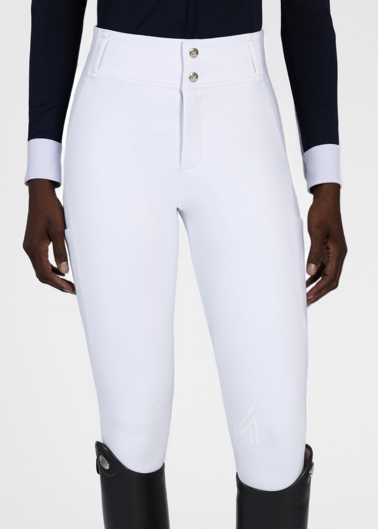 Maximilian Aero Breeches White/Gold