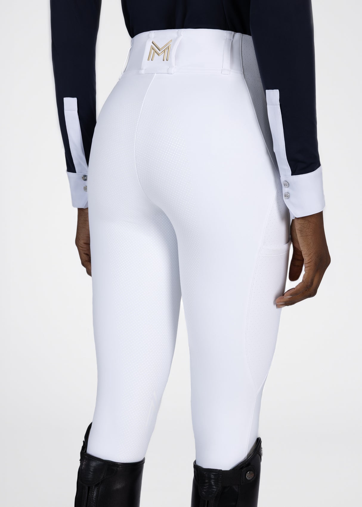 Maximilian Aero Breeches White/Gold