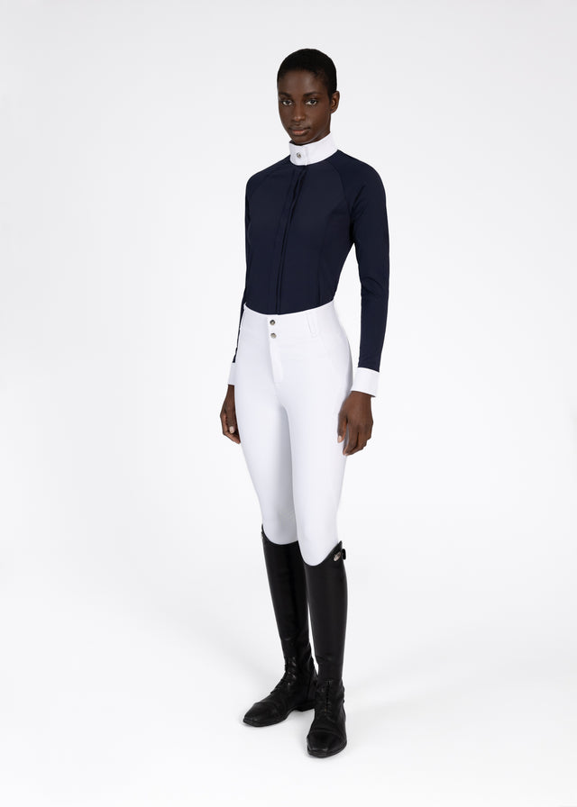Maximilian Aero Breeches White/Silver