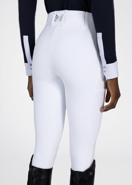 Maximilian Aero Breeches White/Silver