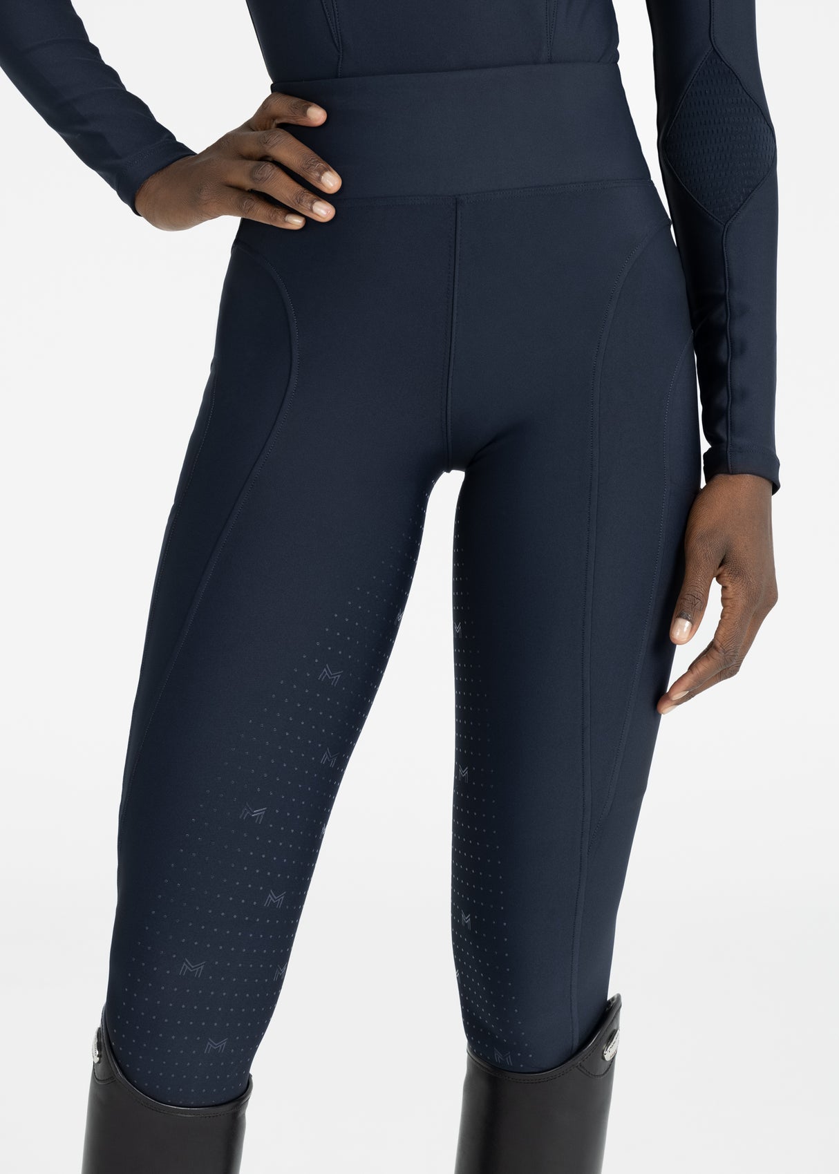 Maximilian Outline Riding Leggings Atlantic
