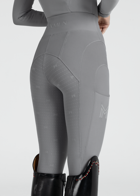 Maximilian Outline Riding Leggings Titanium