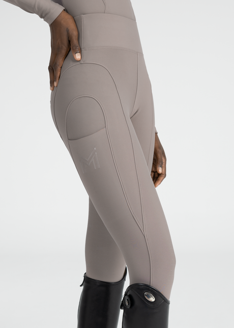 Maximilian Outline Riding Leggings Taupe