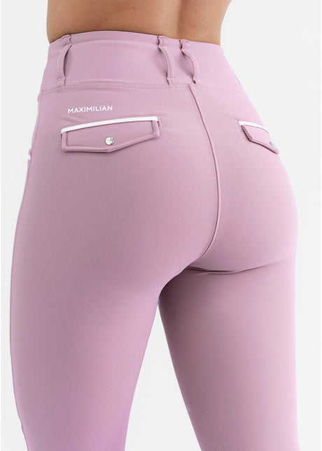 Maximilian Pro Riding Leggings Mauve