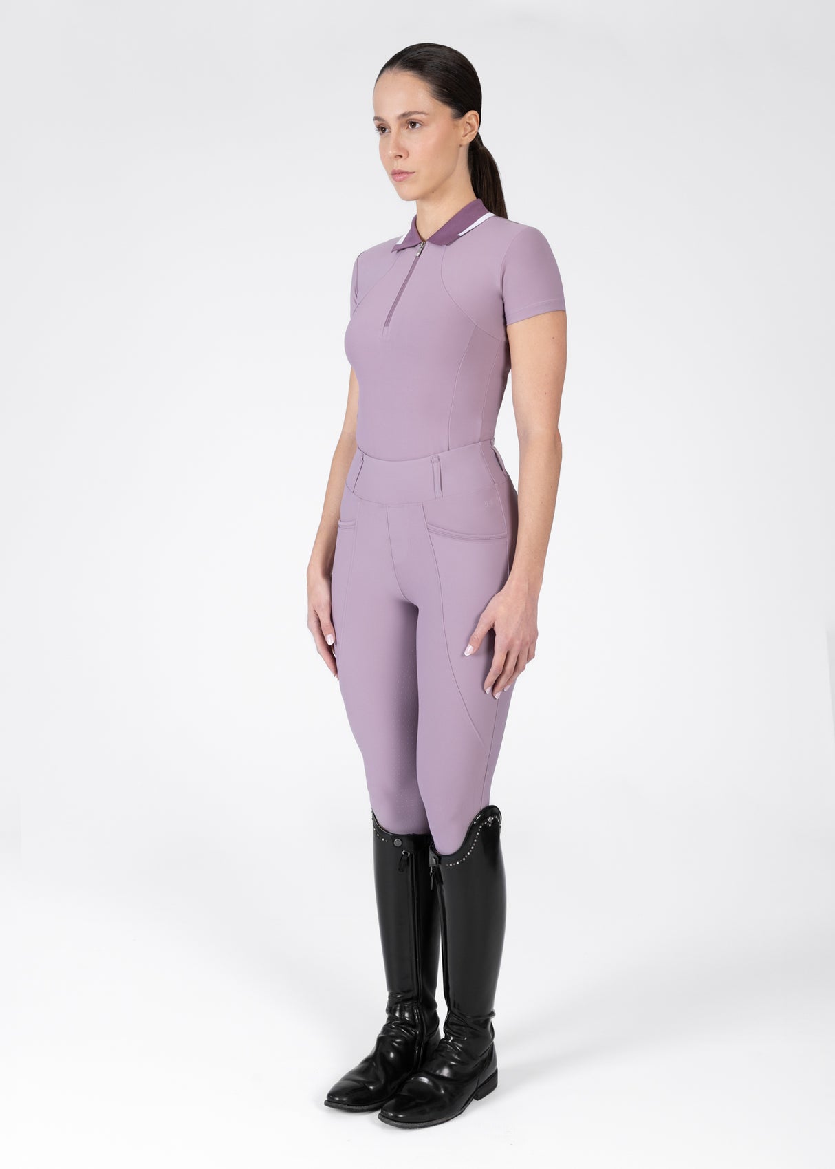 Maximilian Pro Riding Leggings Orchid