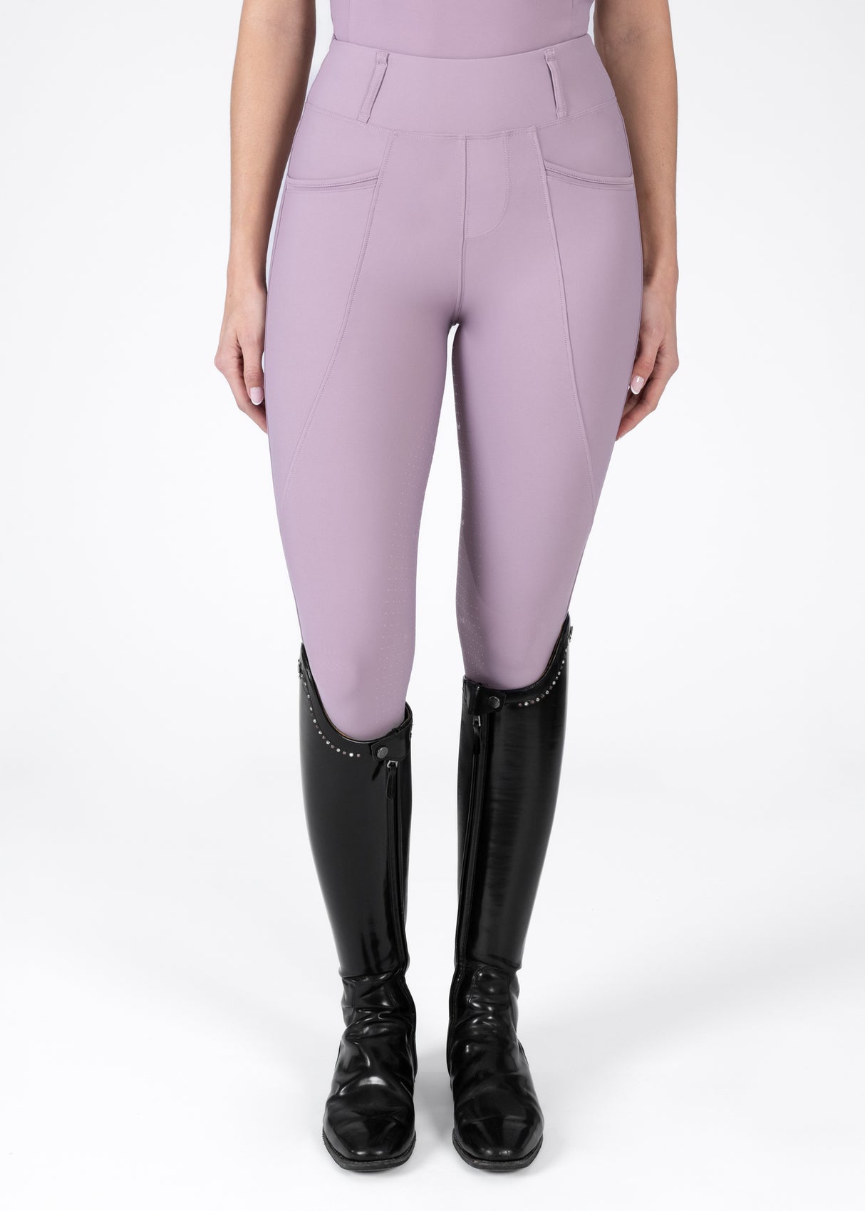 Maximilian Pro Riding Leggings Orchid