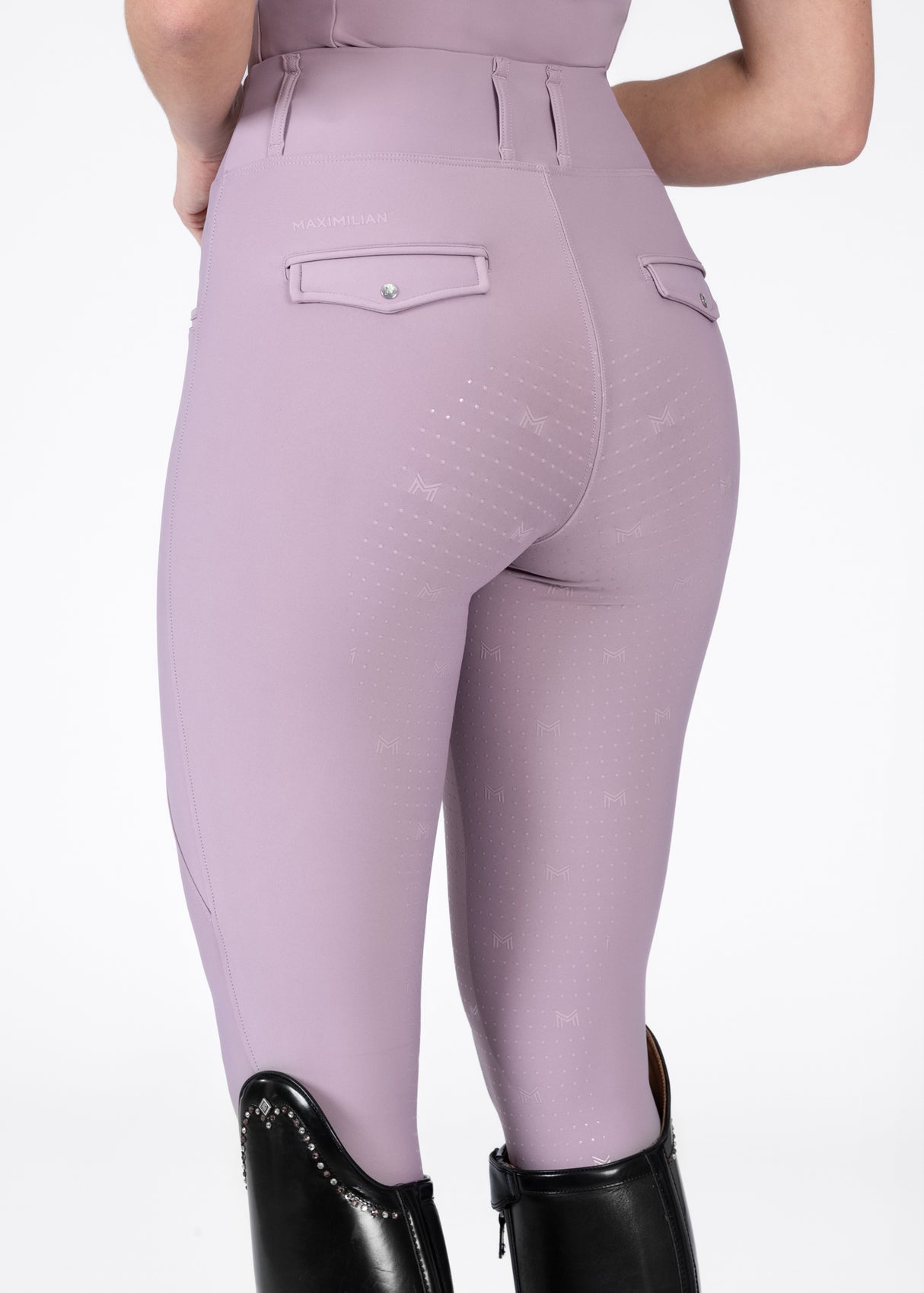 Maximilian Pro Riding Leggings Orchid