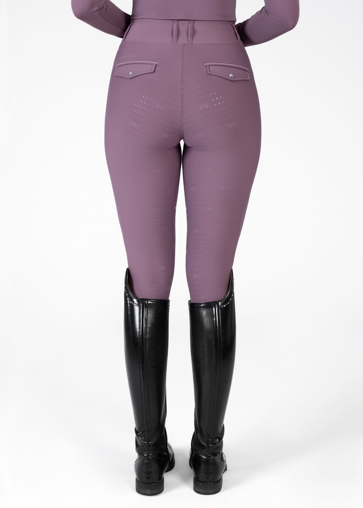 Maximilian Pro Riding Leggings Plum