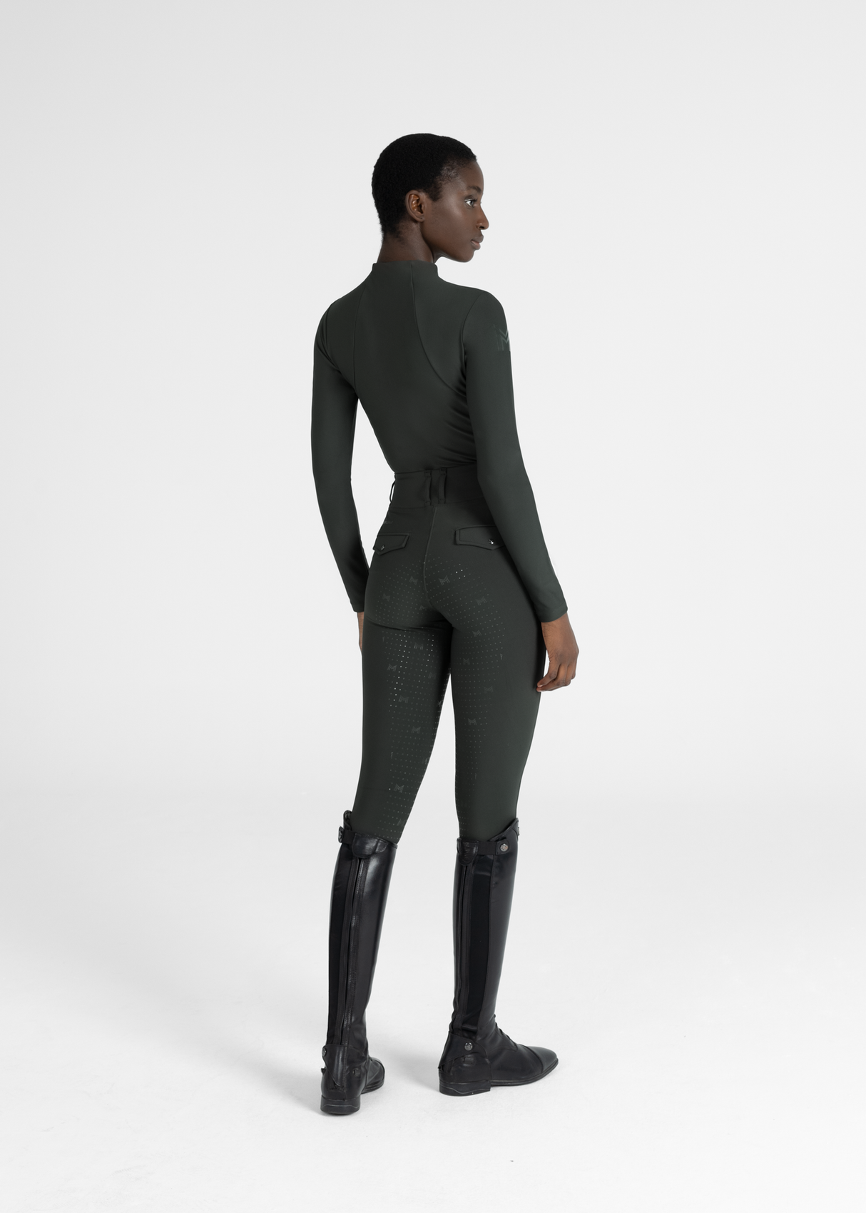 Maximilian Pro Riding Leggings Hunter Green