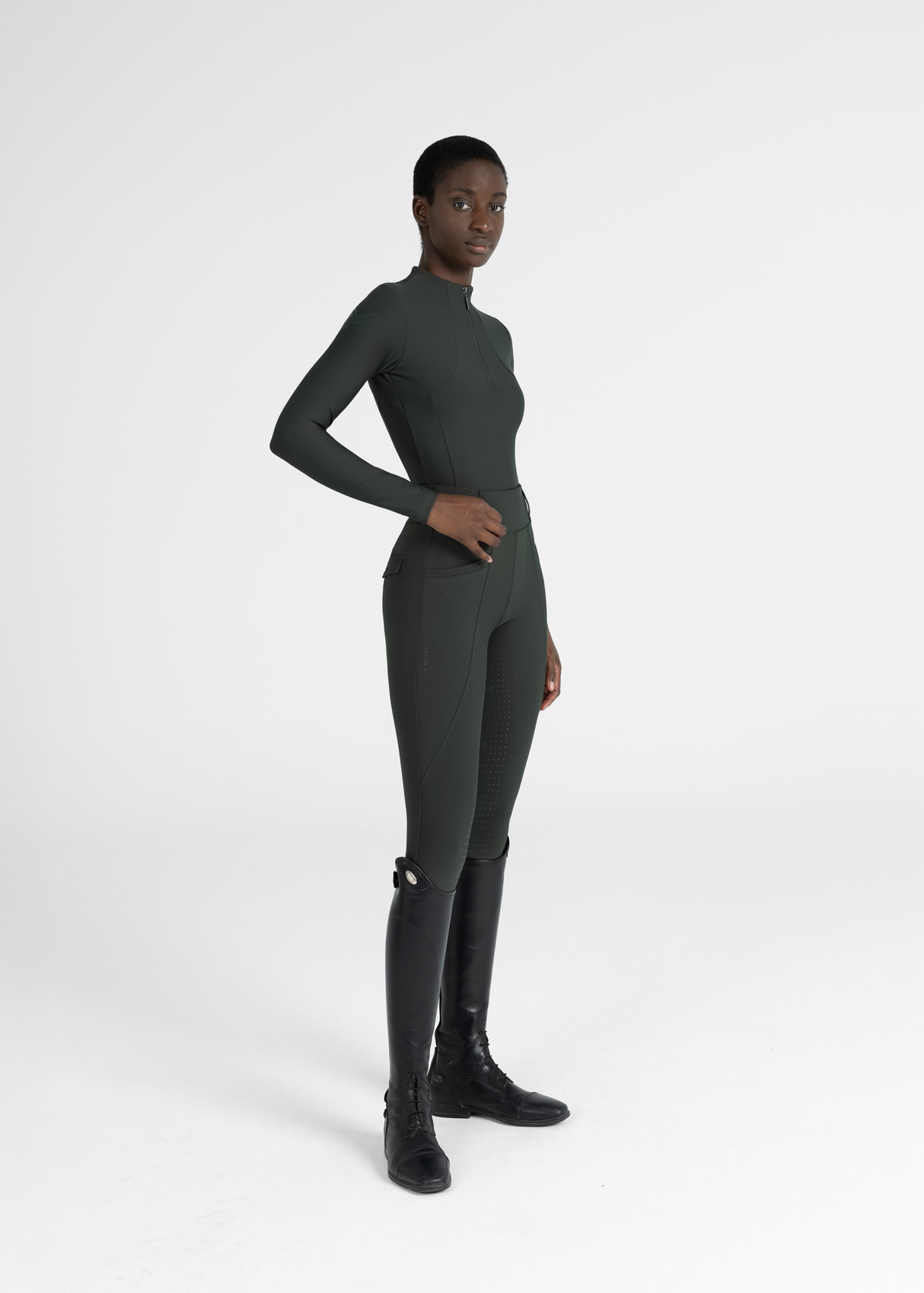 Maximilian Pro Riding Leggings Hunter Green