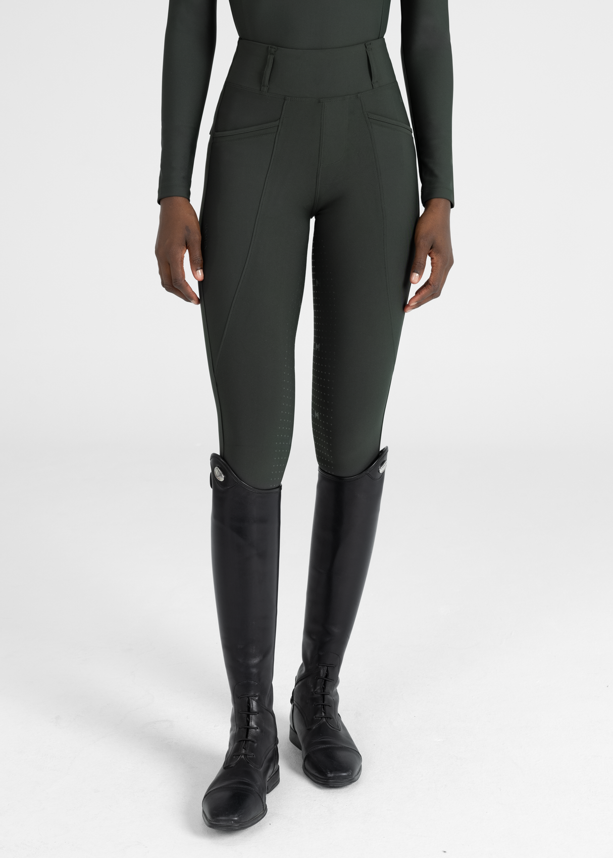 Maximilian Pro Riding Leggings Hunter Green