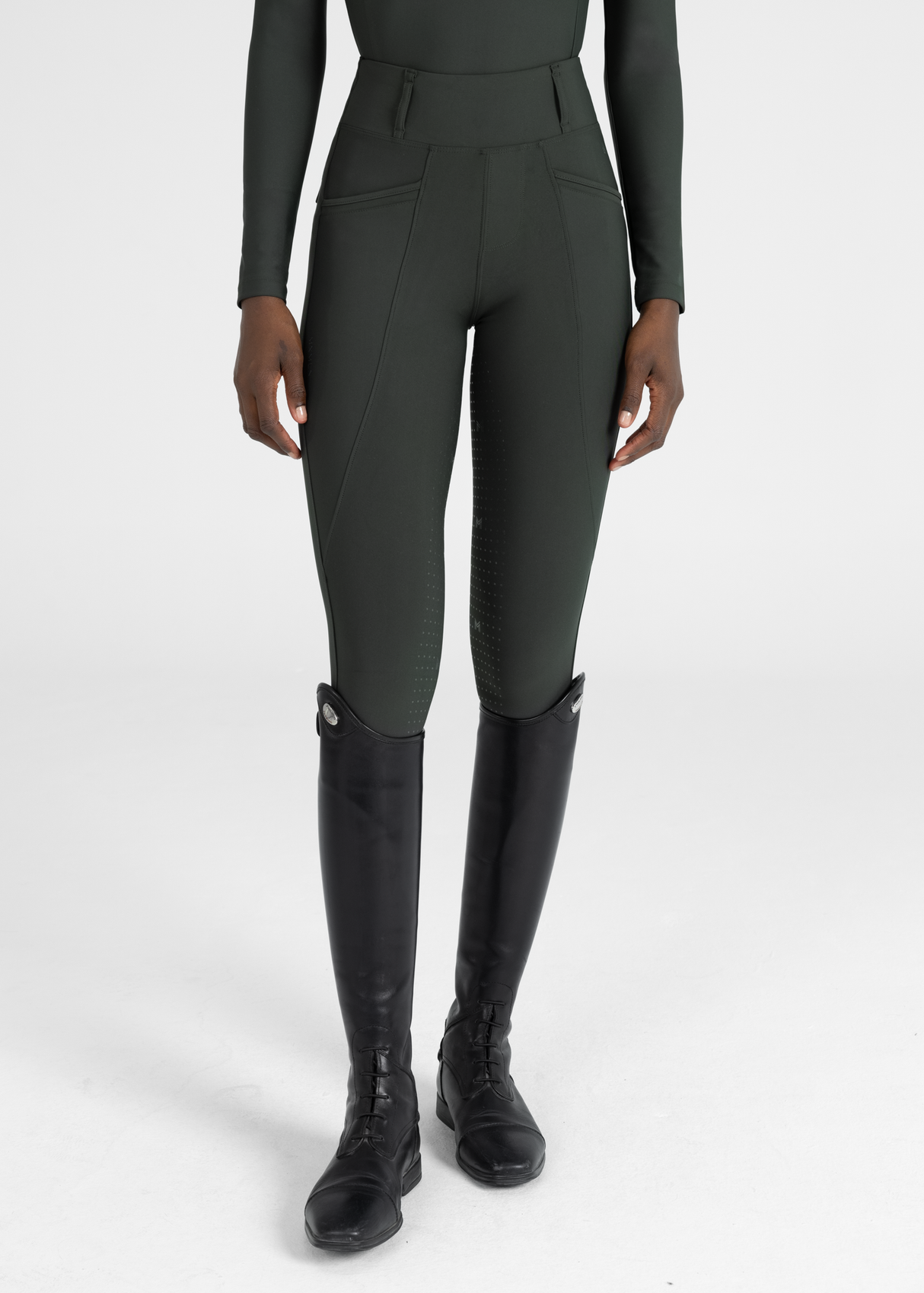 Maximilian Pro Riding Leggings Hunter Green