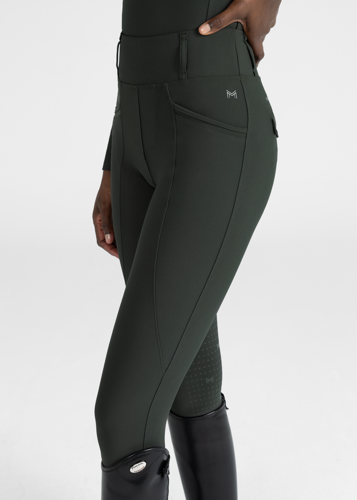 Maximilian Pro Riding Leggings Hunter Green