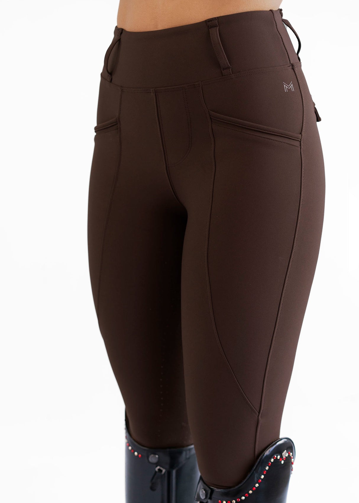 Maximilian Pro Riding Leggings Chocolate