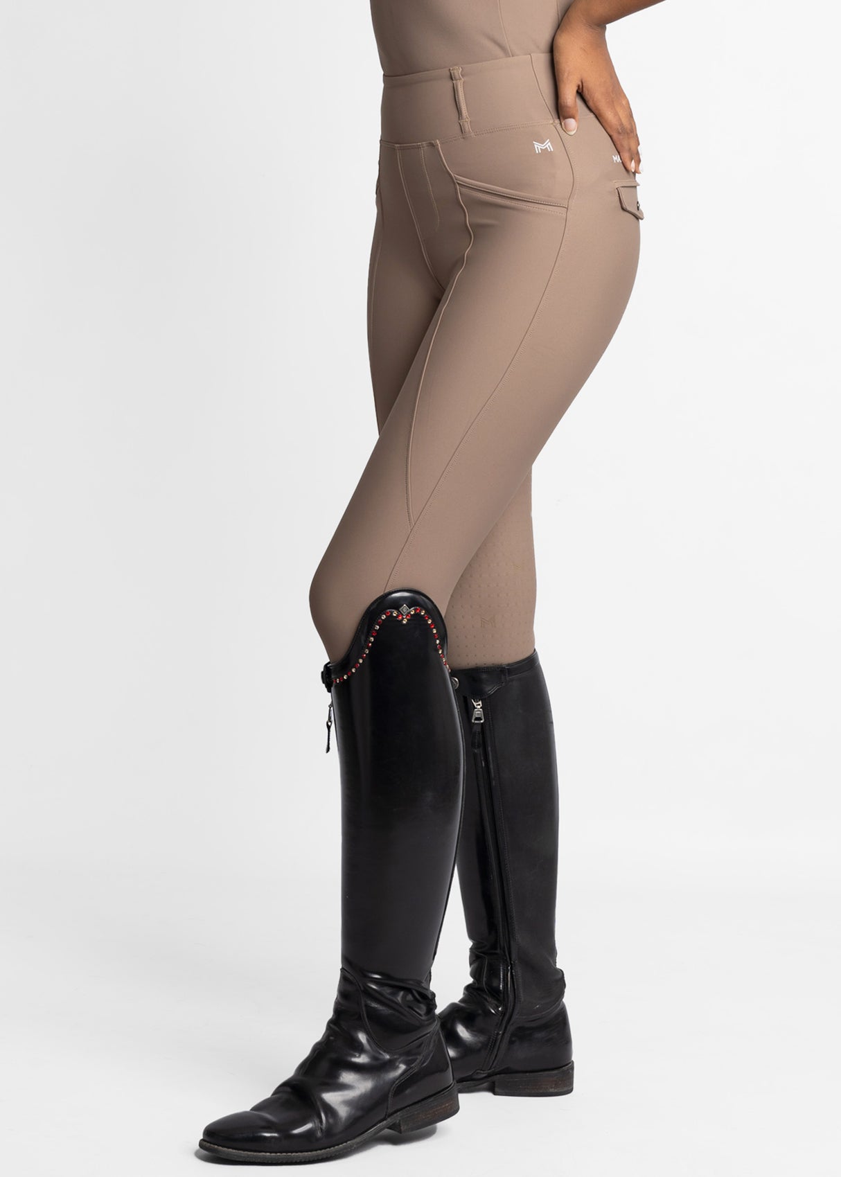 Maximilian Pro Riding Leggings Nougat