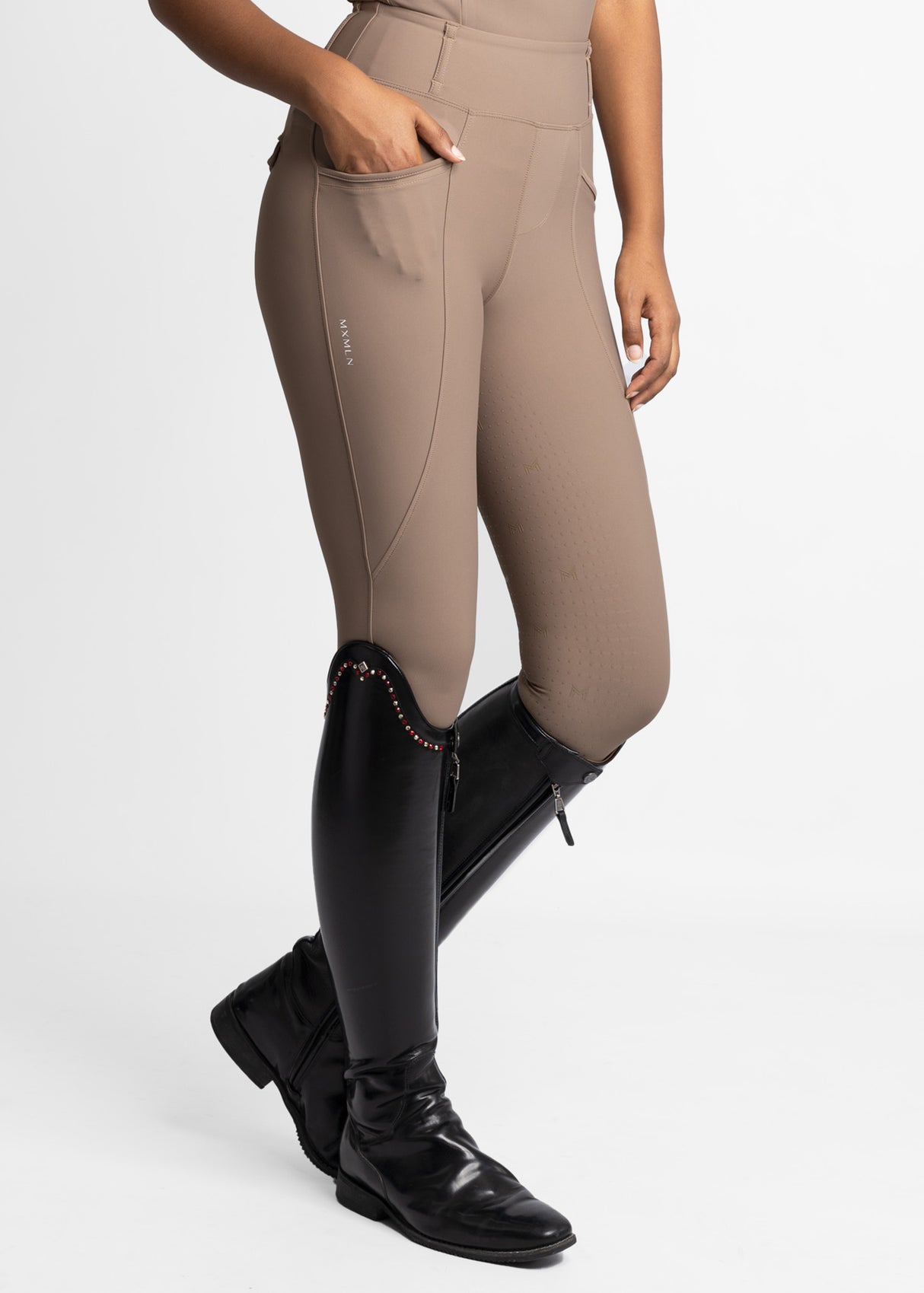 Maximilian Pro Riding Leggings Nougat