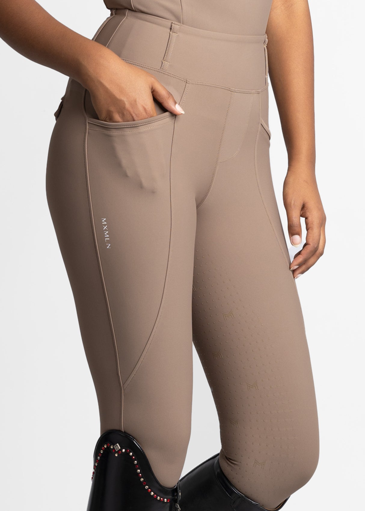 Maximilian Pro Riding Leggings Nougat