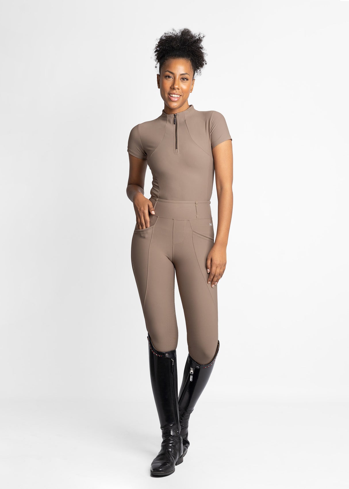 Maximilian Pro Riding Leggings Nougat