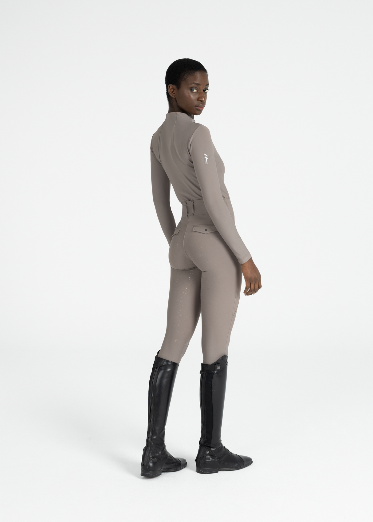 Maximilian Pro Riding Leggings Taupe