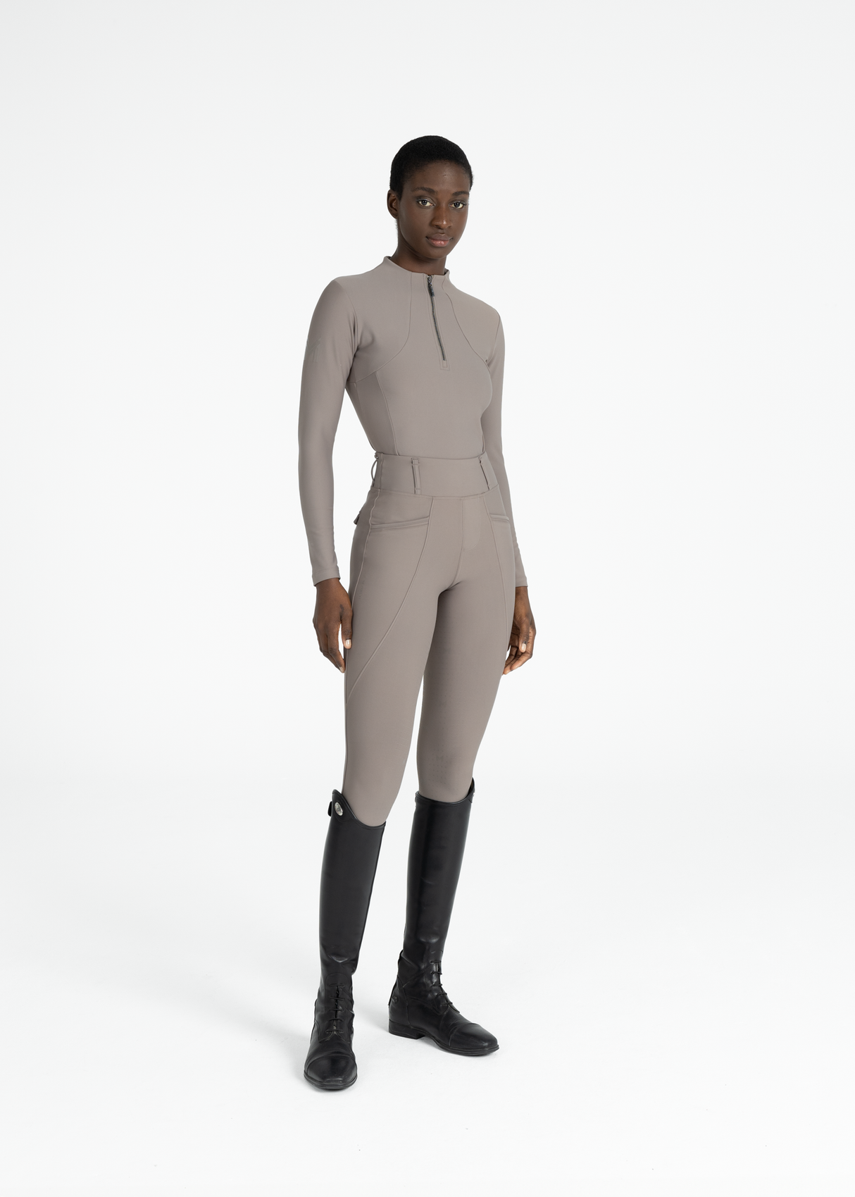Maximilian Pro Riding Leggings Taupe