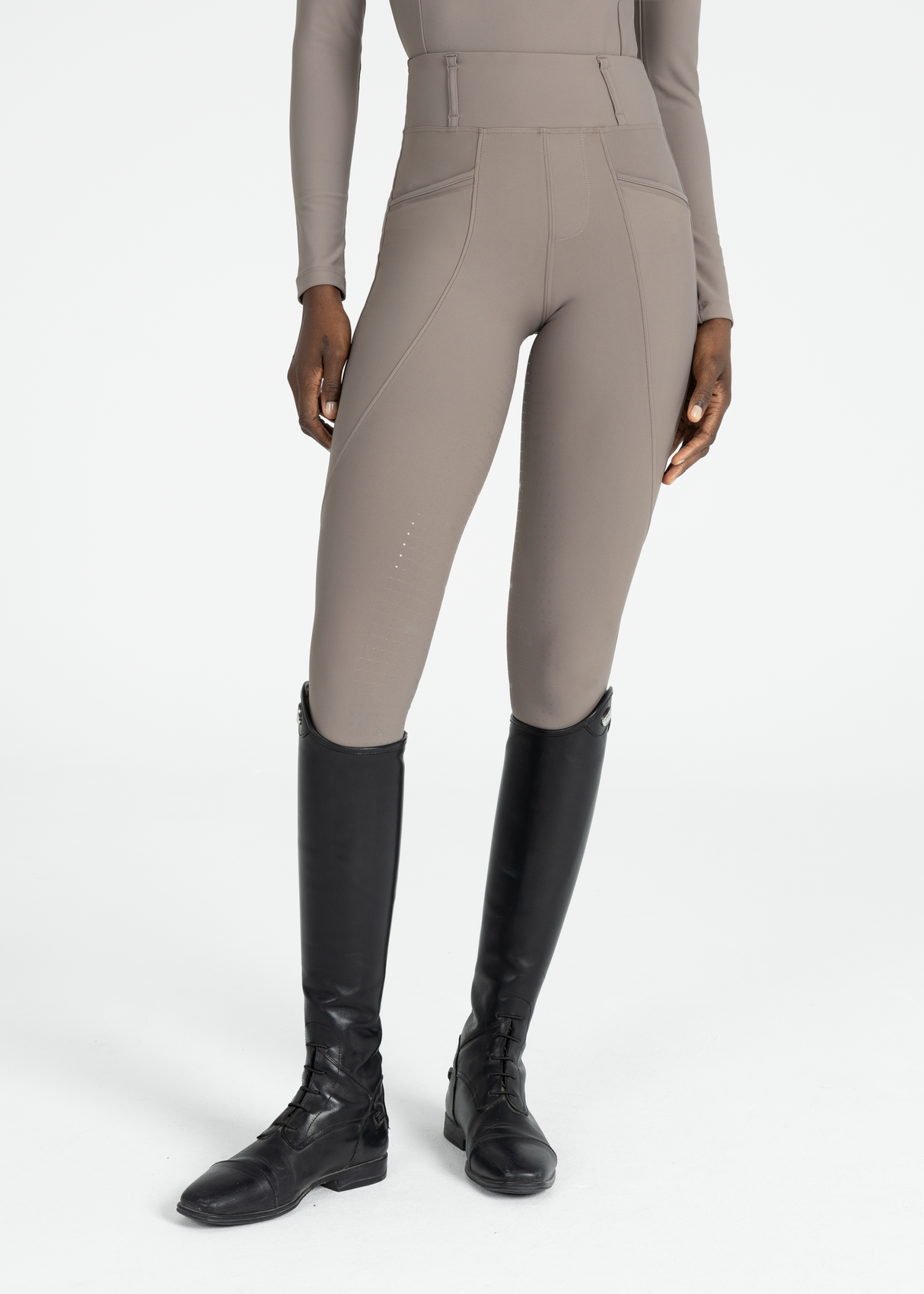 Maximilian Pro Riding Leggings Taupe