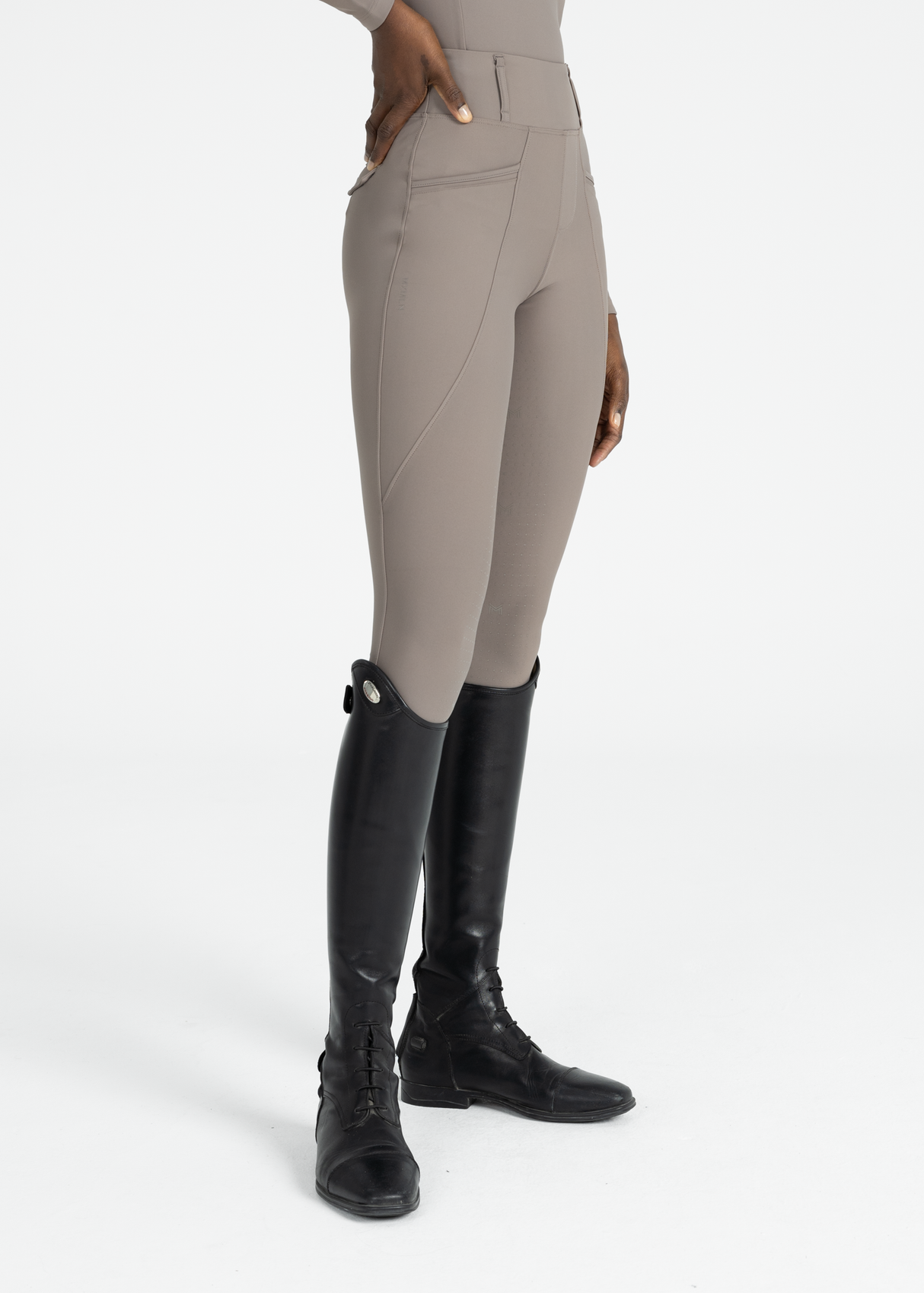 Maximilian Pro Riding Leggings Taupe