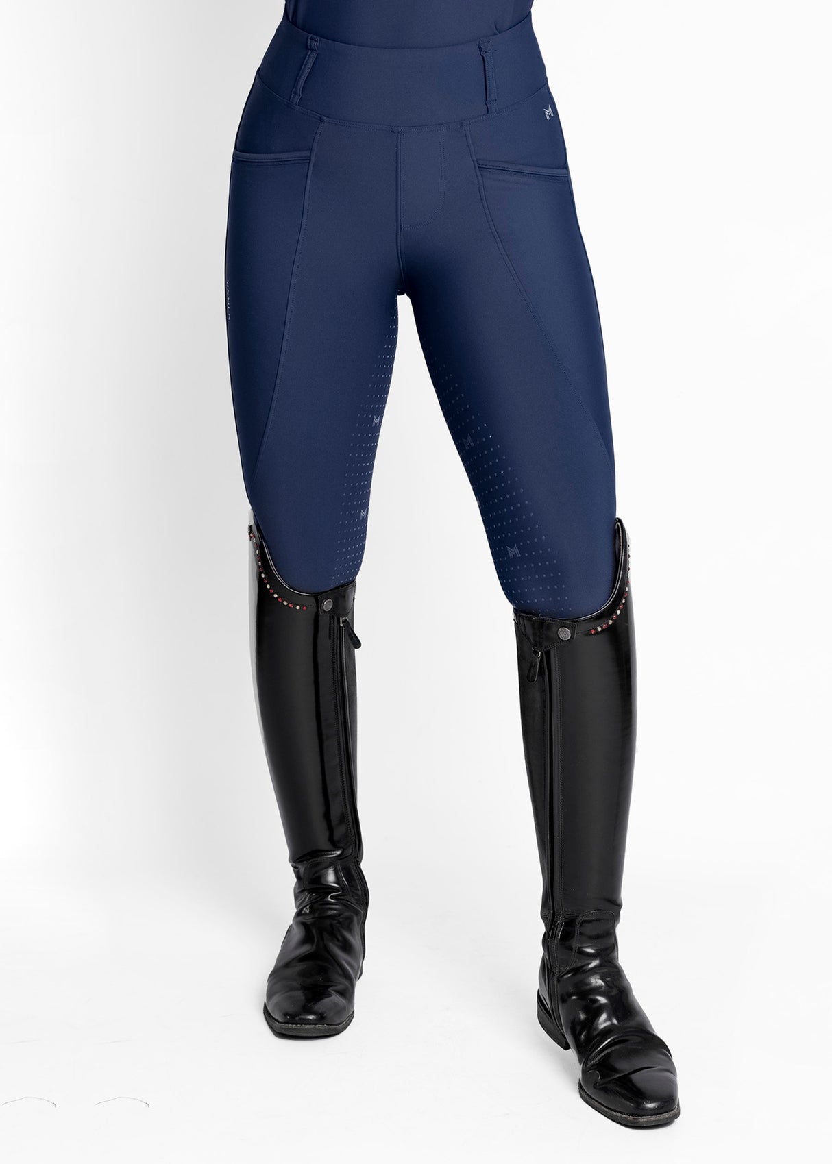 Maximilian Pro Riding Leggings Navy