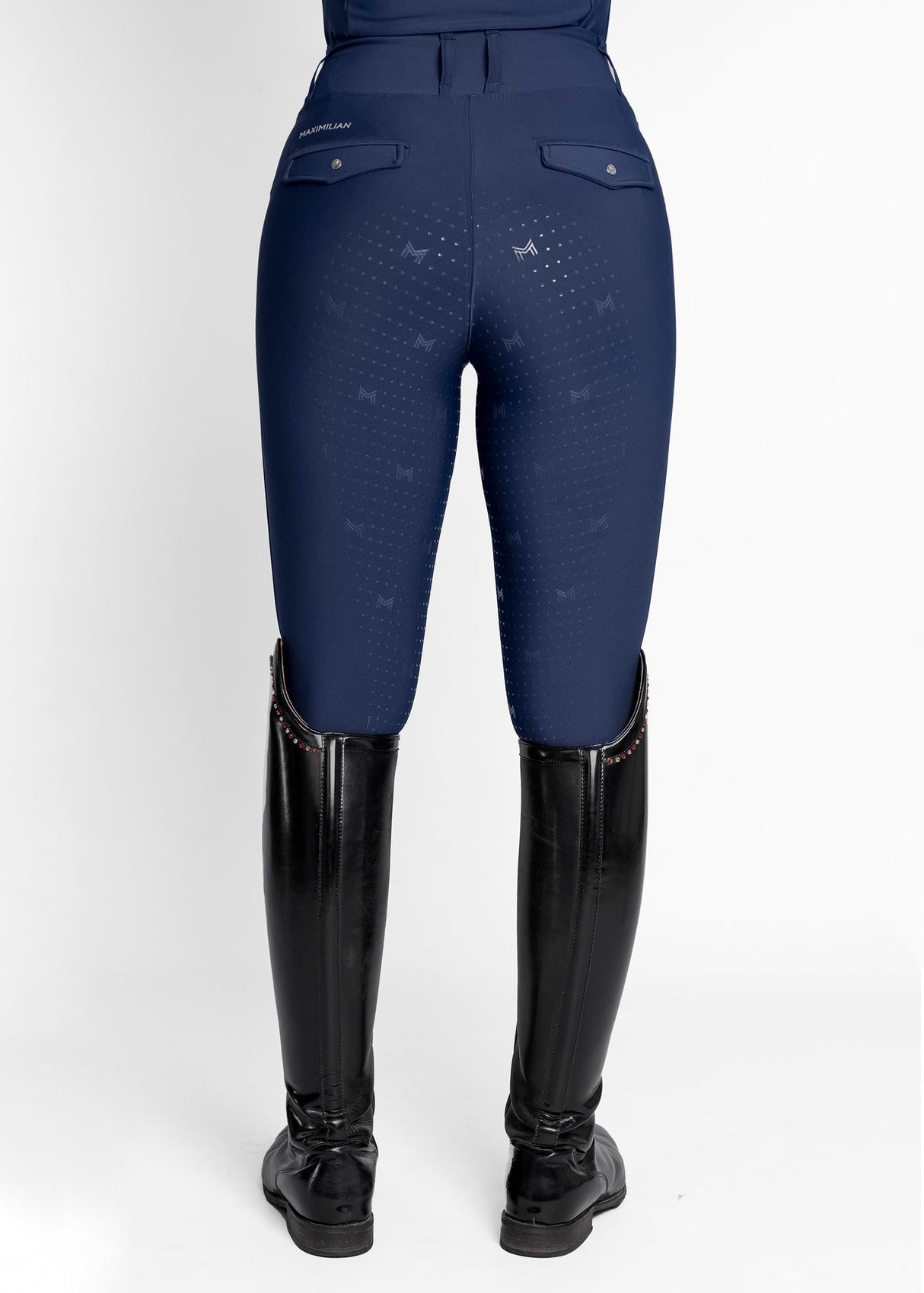 Maximilian Pro Riding Leggings Navy