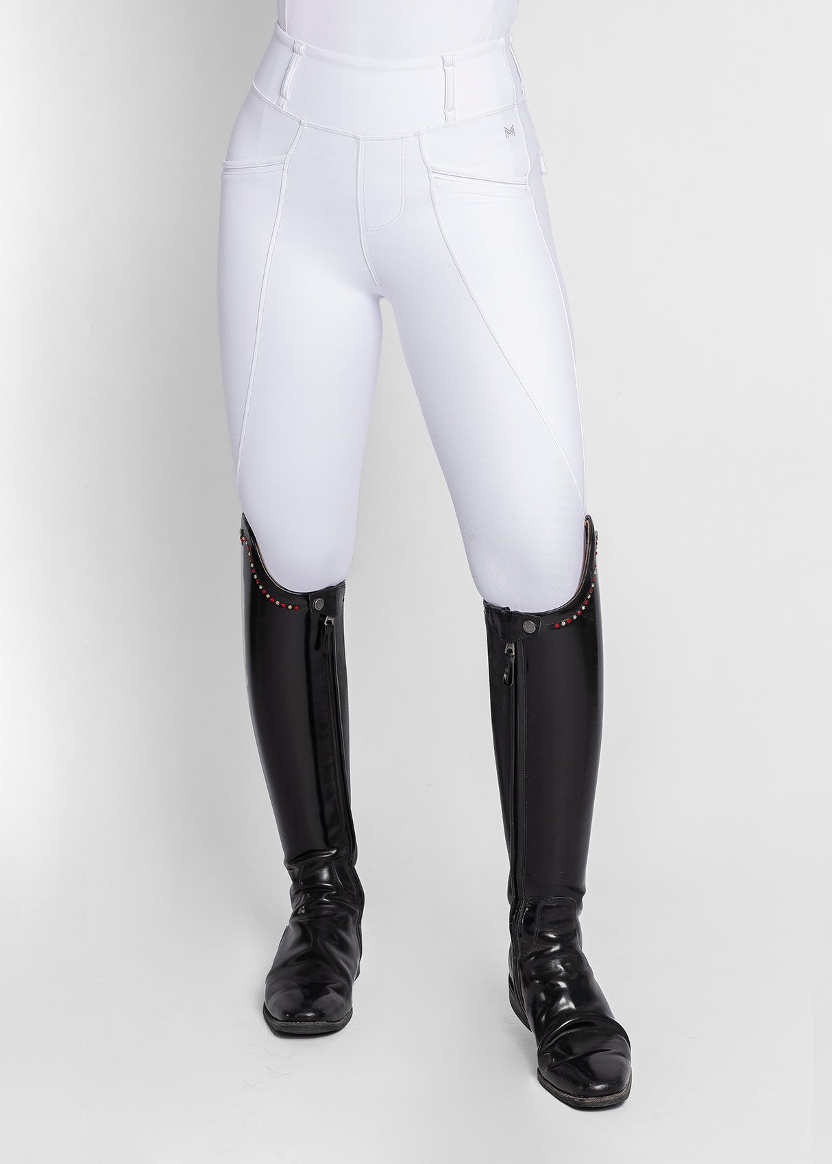 Maximilian Pro Riding Leggings White