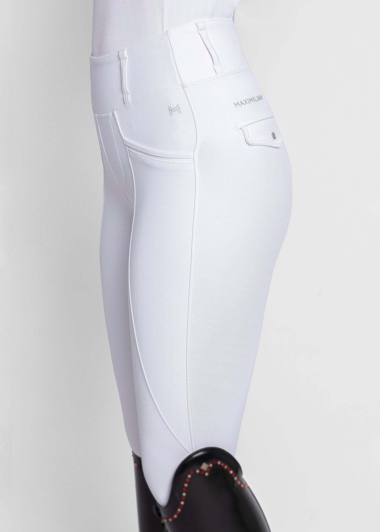 Maximilian Pro Riding Leggings White