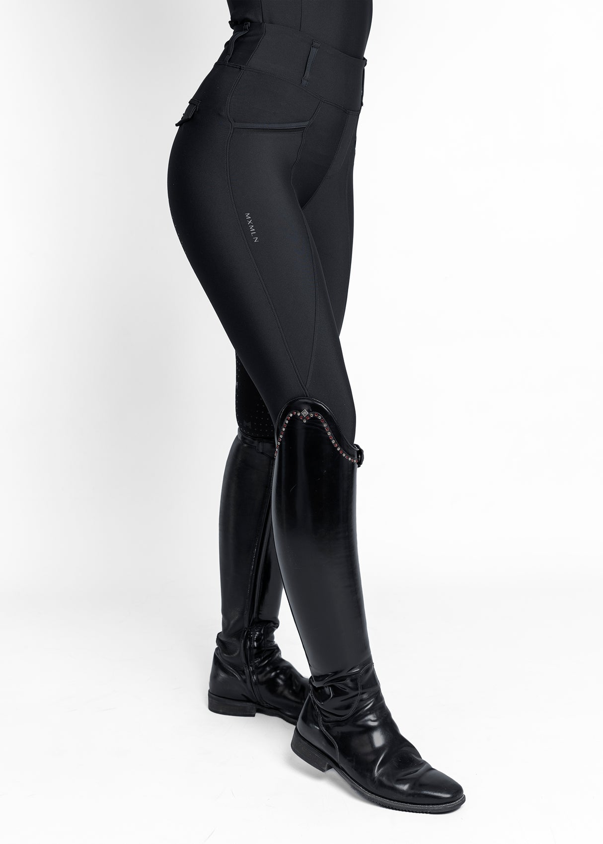Maximilian Pro Riding Leggings Black
