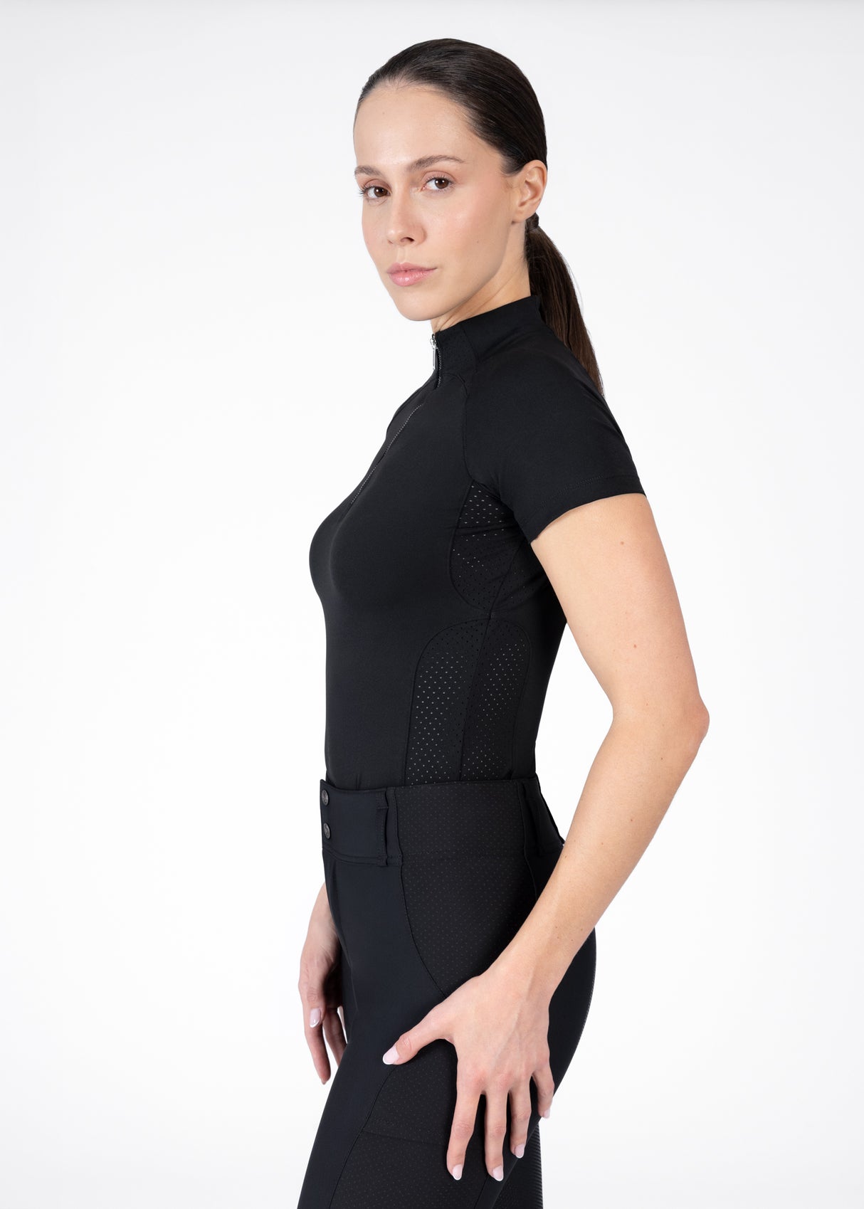 Maximilian Aero Short Sleeve Base Layer Black