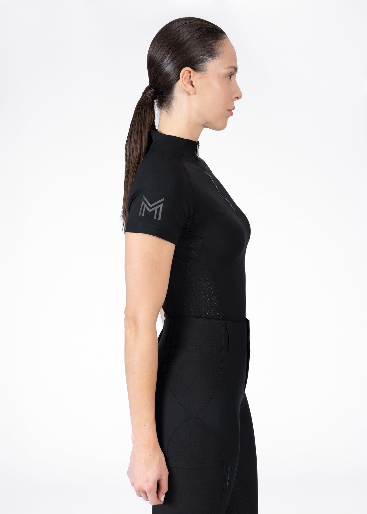 Maximilian Aero Short Sleeve Base Layer Black