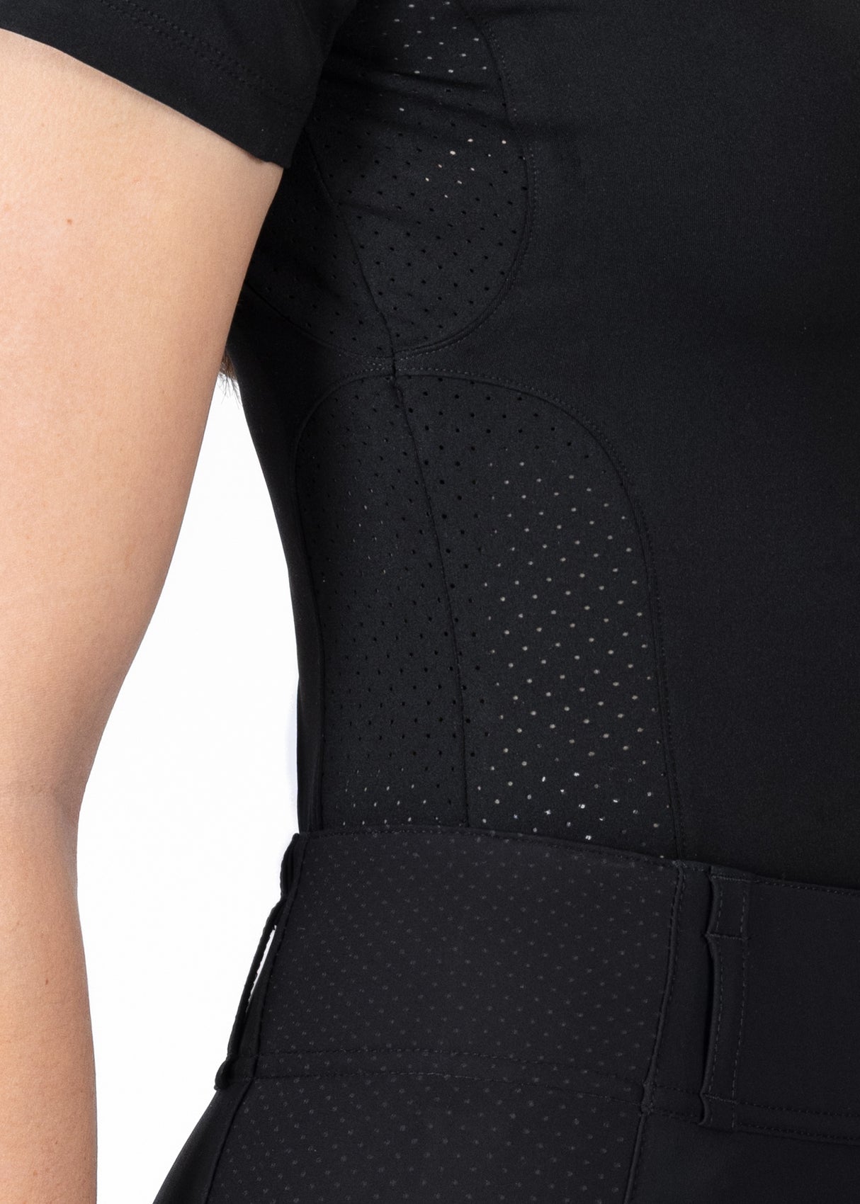 Maximilian Aero Short Sleeve Base Layer Black