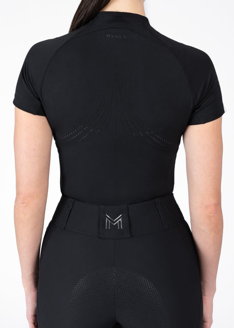 Maximilian Aero Short Sleeve Base Layer Black