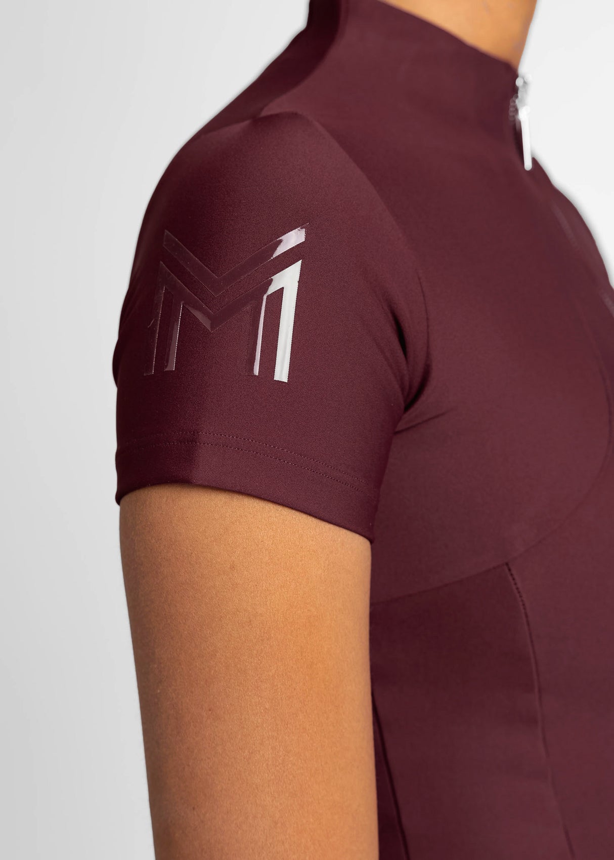 Maximilian Short Sleeve Base Layer Burgundy