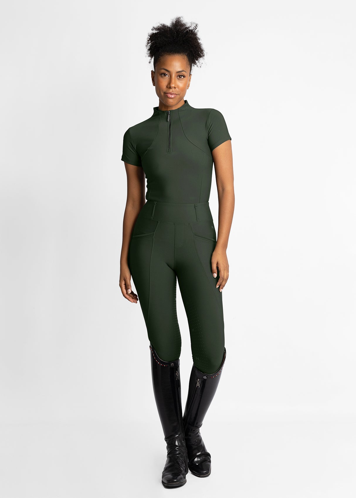 Maximilian Short Sleeve Base Layer Hunter Green