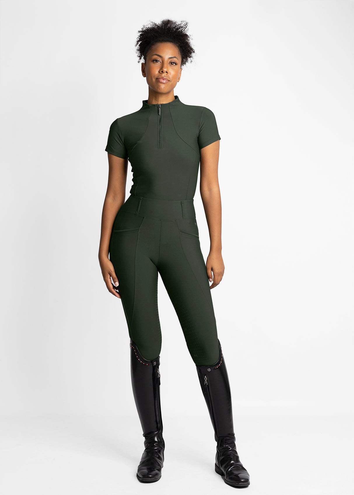 Maximilian Short Sleeve Base Layer Hunter Green