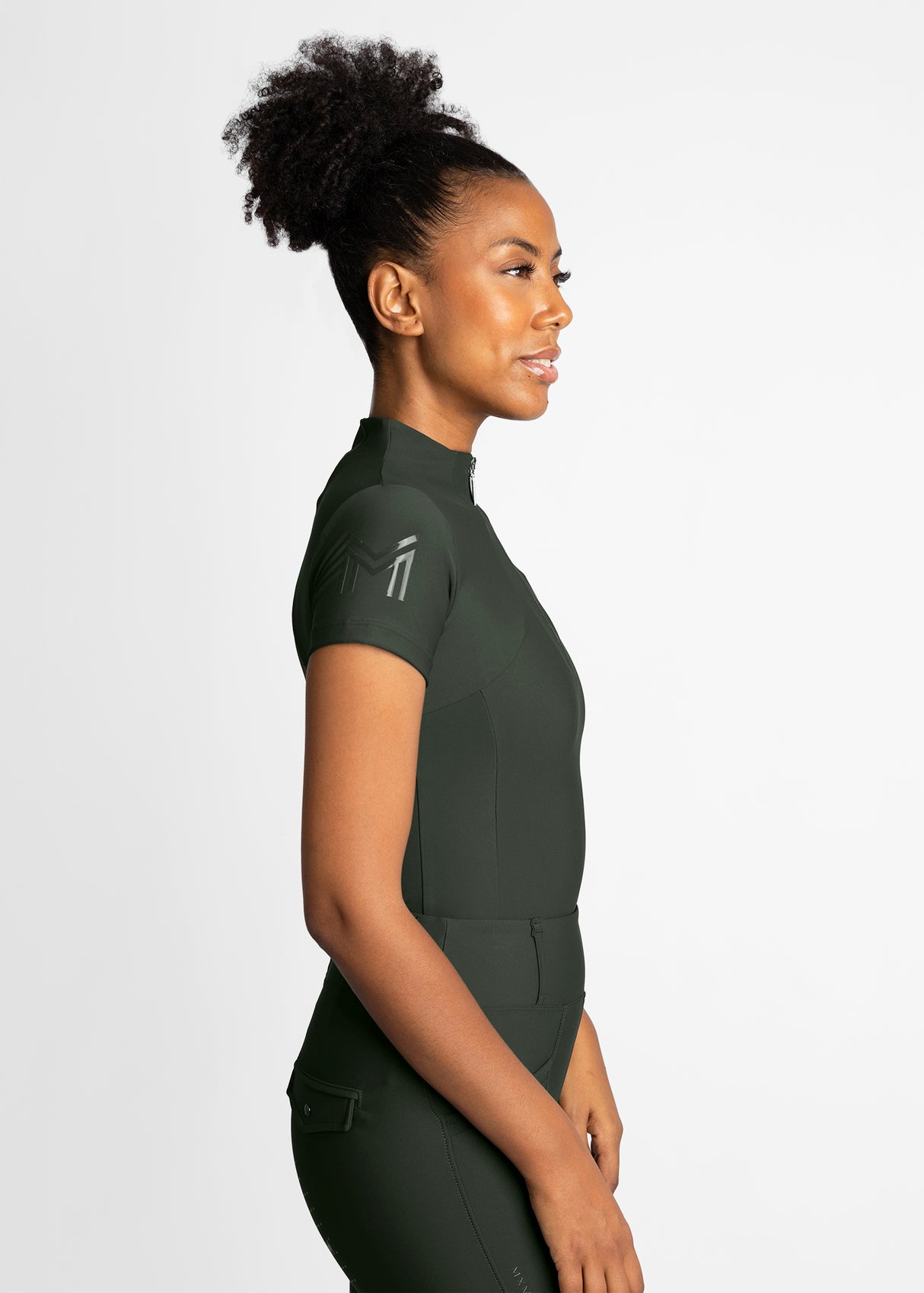 Maximilian Short Sleeve Base Layer Hunter Green