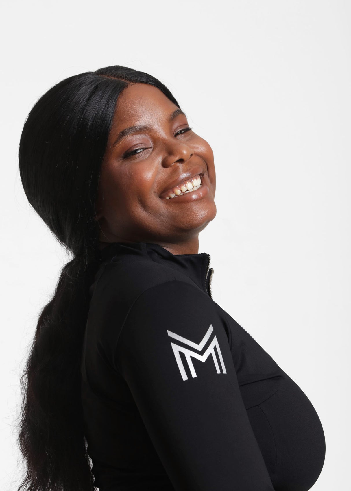 Maximilian Long Sleeve Base Layer Black/Silver