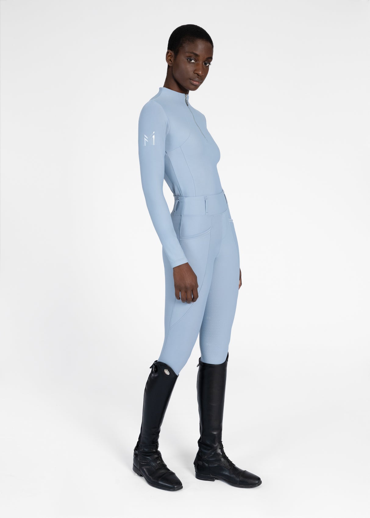 Maximilian Long Sleeve Base Layer Aqua