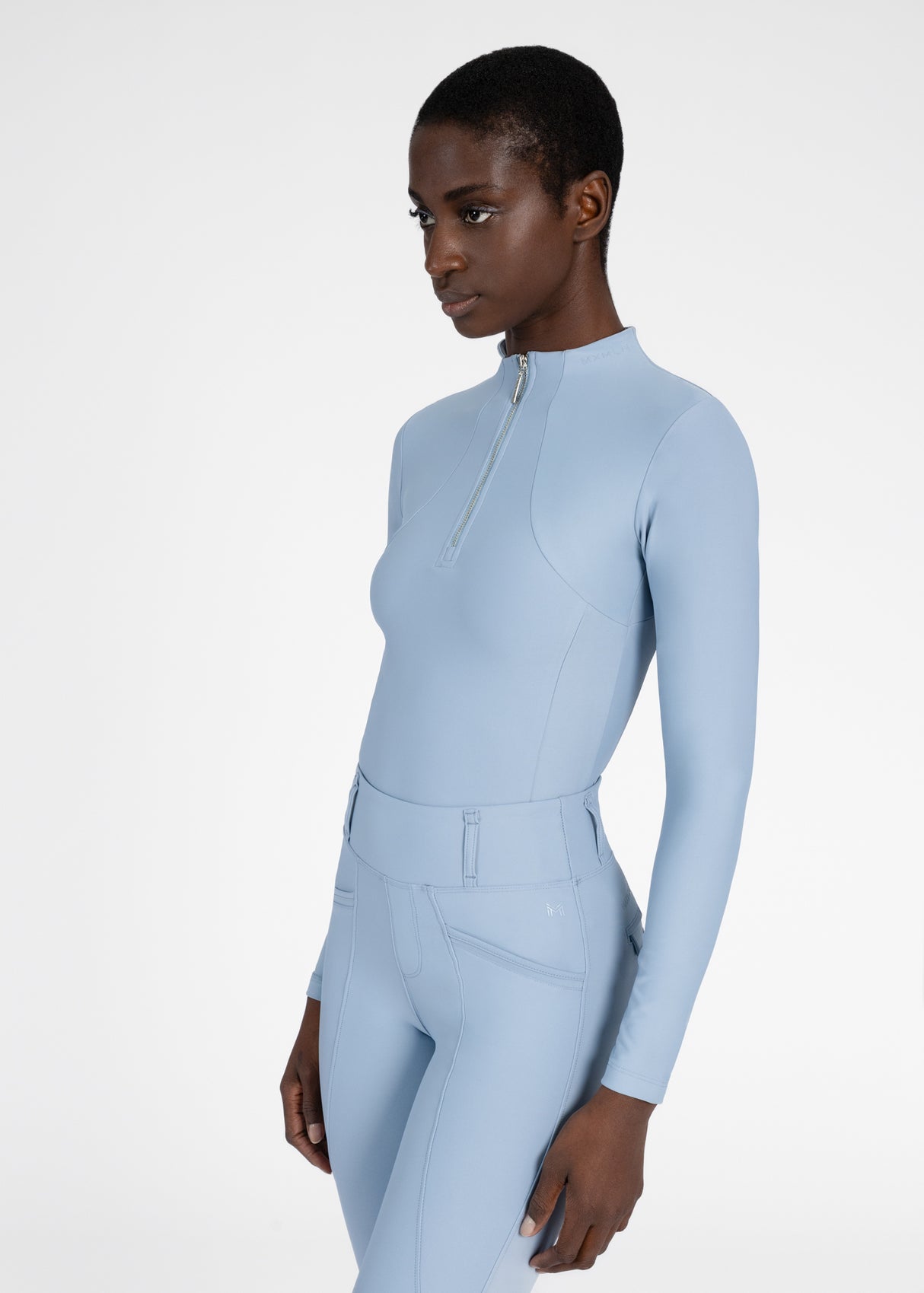 Maximilian Long Sleeve Base Layer Aqua