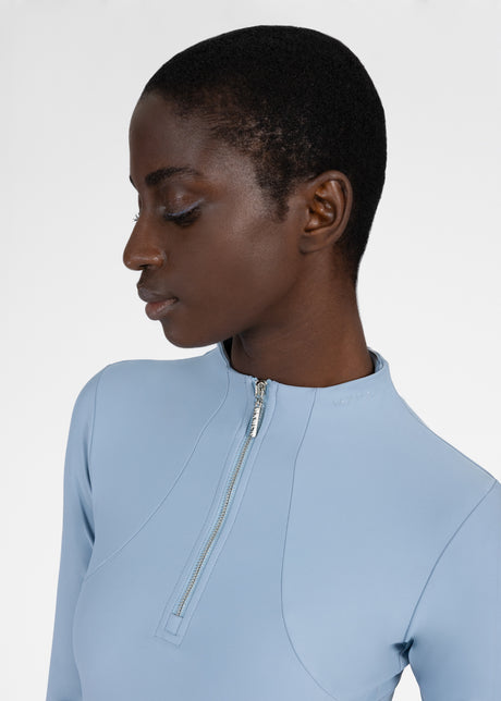Maximilian Long Sleeve Base Layer Aqua
