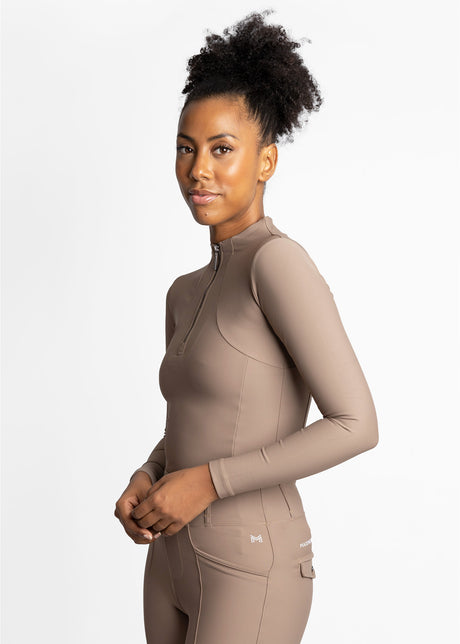 Maximilian Long Sleeve Base Layer Nougat