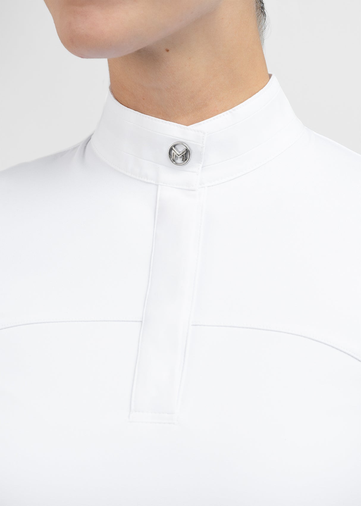 Maximilian Era Long Sleeve Show Shirt White