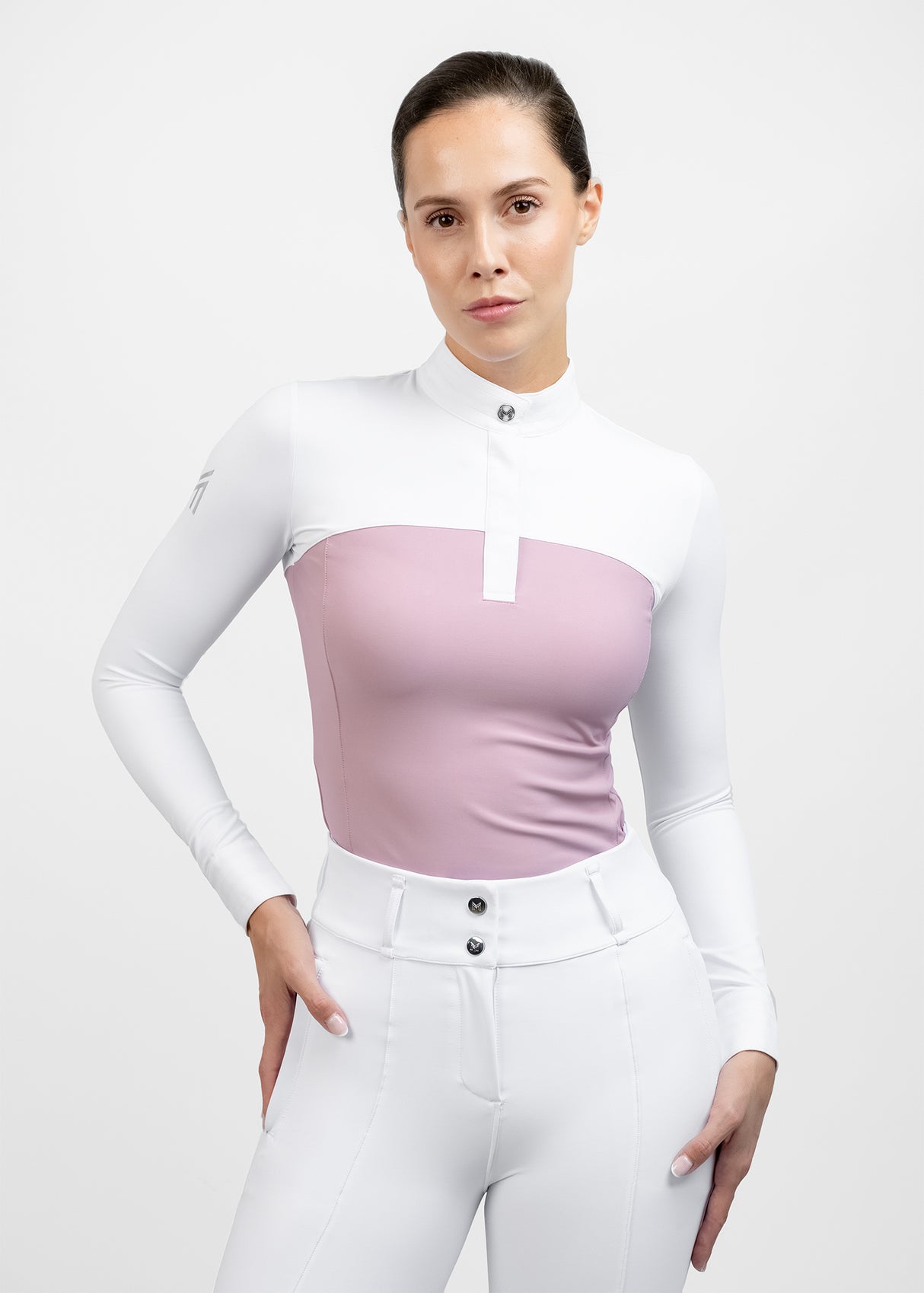 Maximilian Era Long Sleeve Show Shirt Mauve