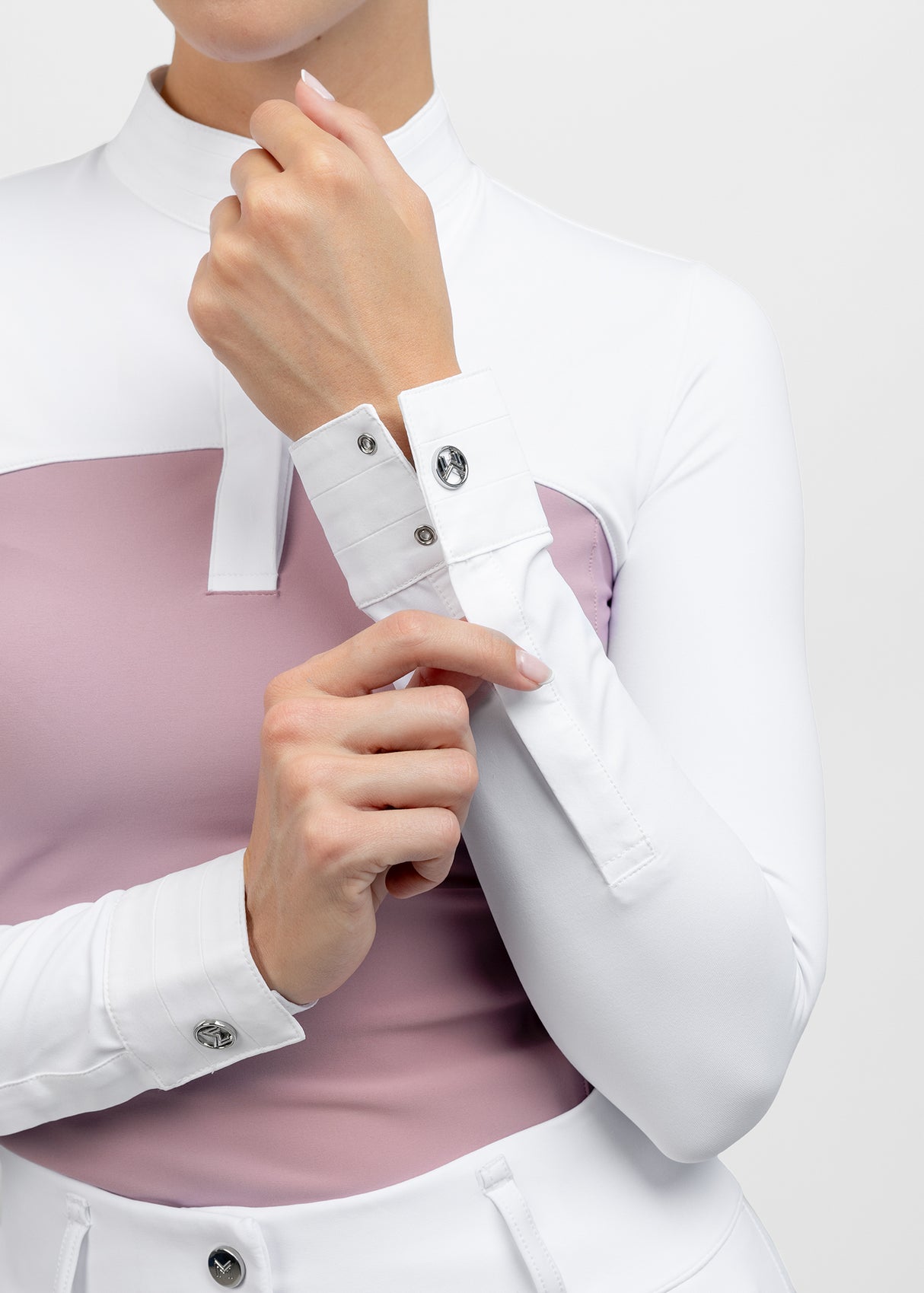 Maximilian Era Long Sleeve Show Shirt Mauve