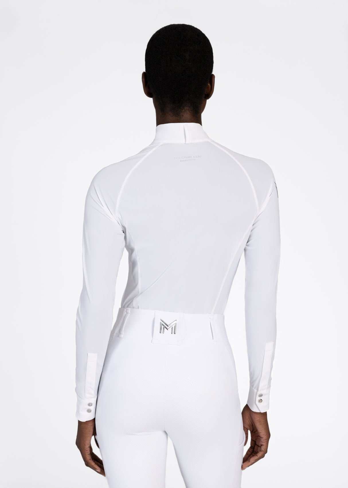 Maximilian Aira Long Sleeve Show Shirt White