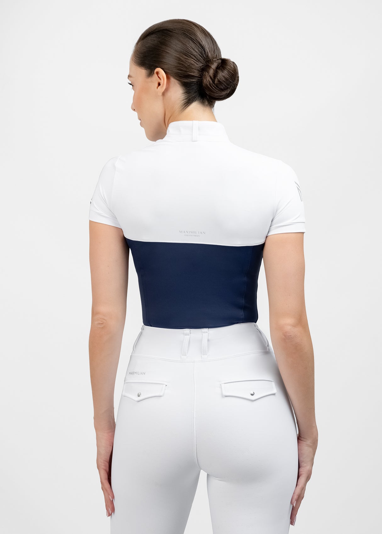 Maximilian Era Short Sleeve Show Shirt Navy